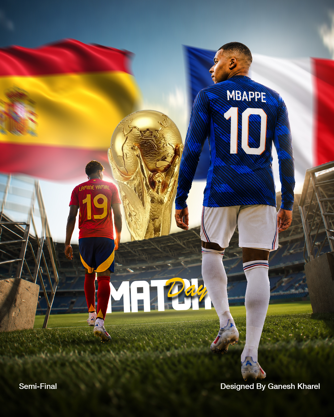 Match Day France Vs Spain